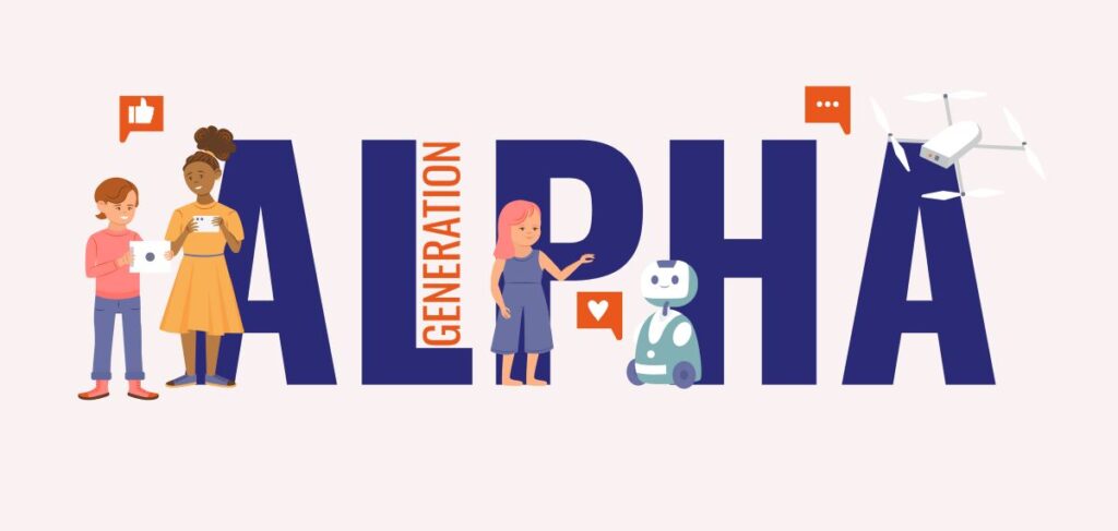 Geração Alfa perspetiva futuro profissional flexível e tecnológico