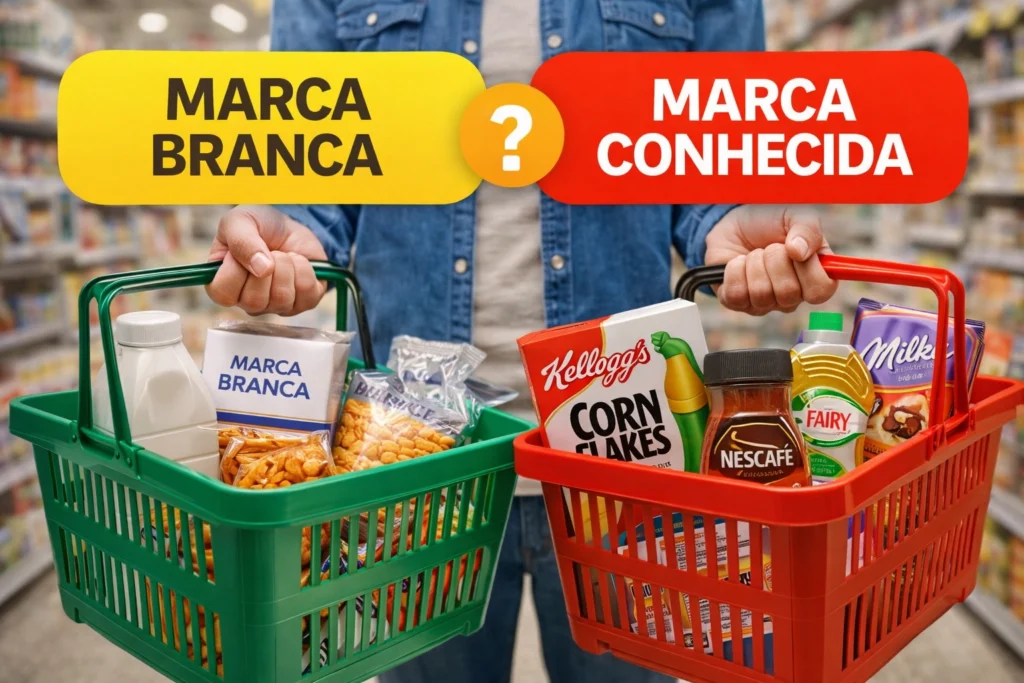 Marcas Brancas: Guia para Poupar 40% no Supermercado