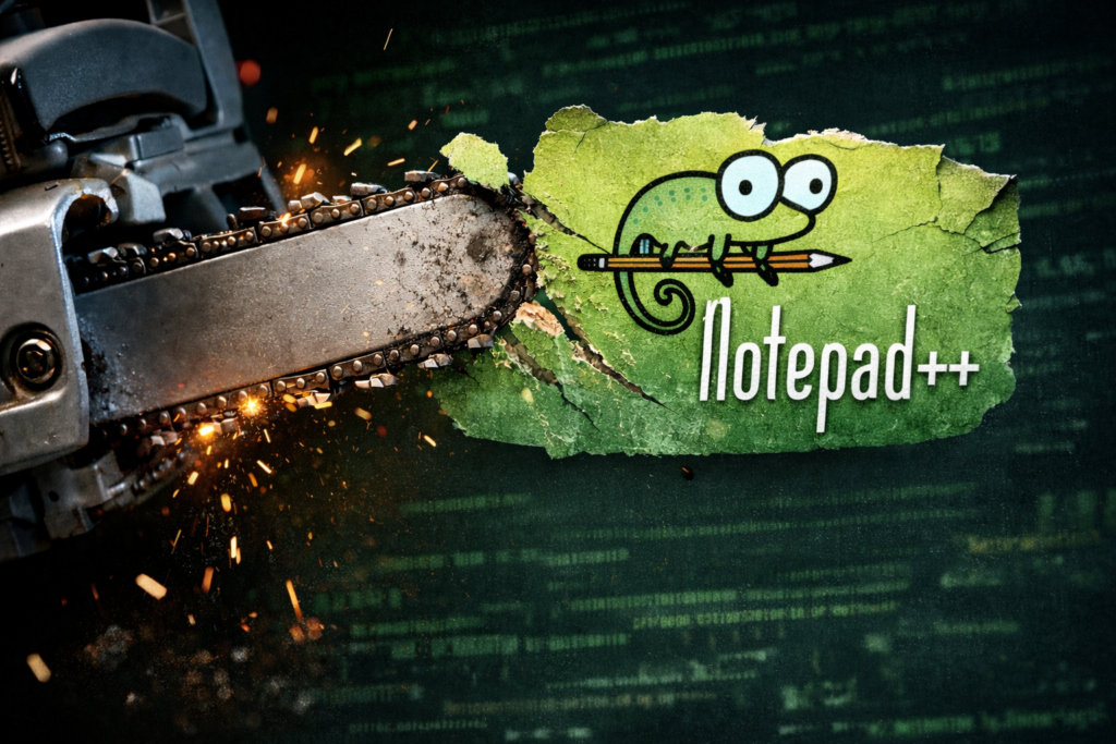 Notepad++ foi alvo de ataque em 2025: o que fazer agora