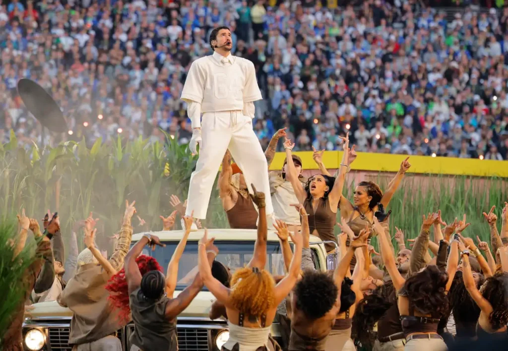 Bad Bunny no Super Bowl 2026: momentos virais e porque bateu recordes de audiência