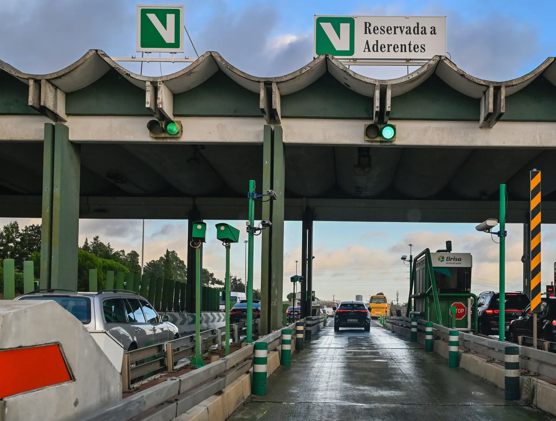 Portagens com Via Verde.