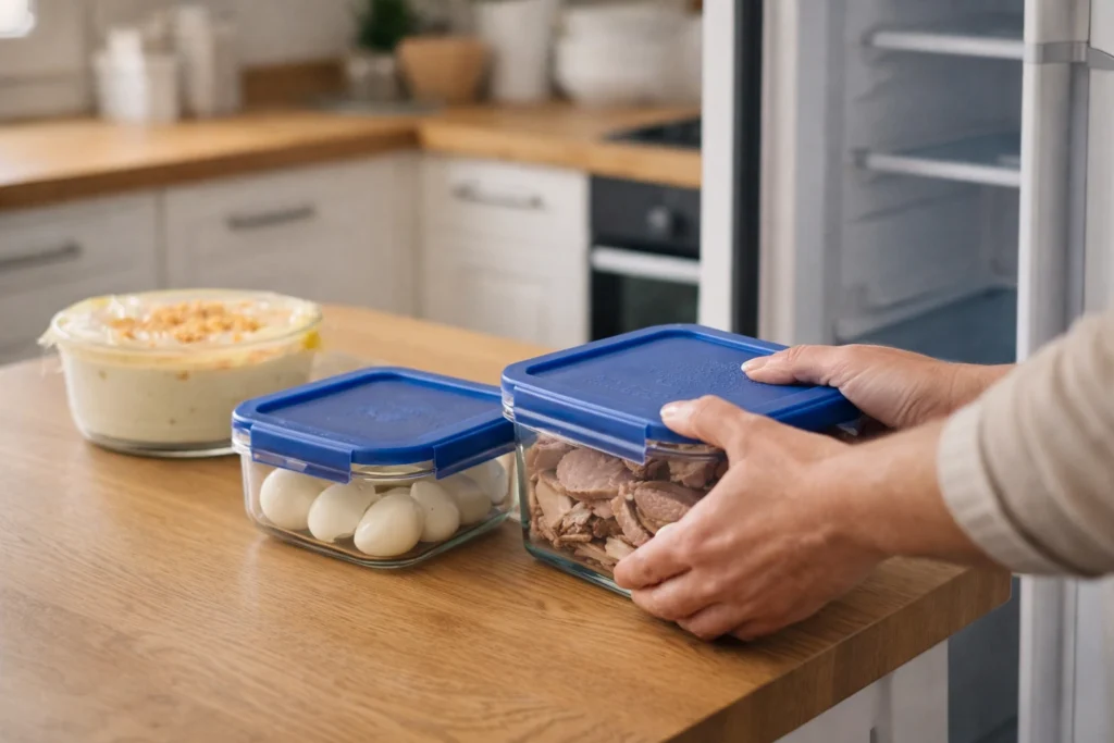 Sobrou almoço de Páscoa? Como guardar carne, ovos e sobremesas sem correr riscos