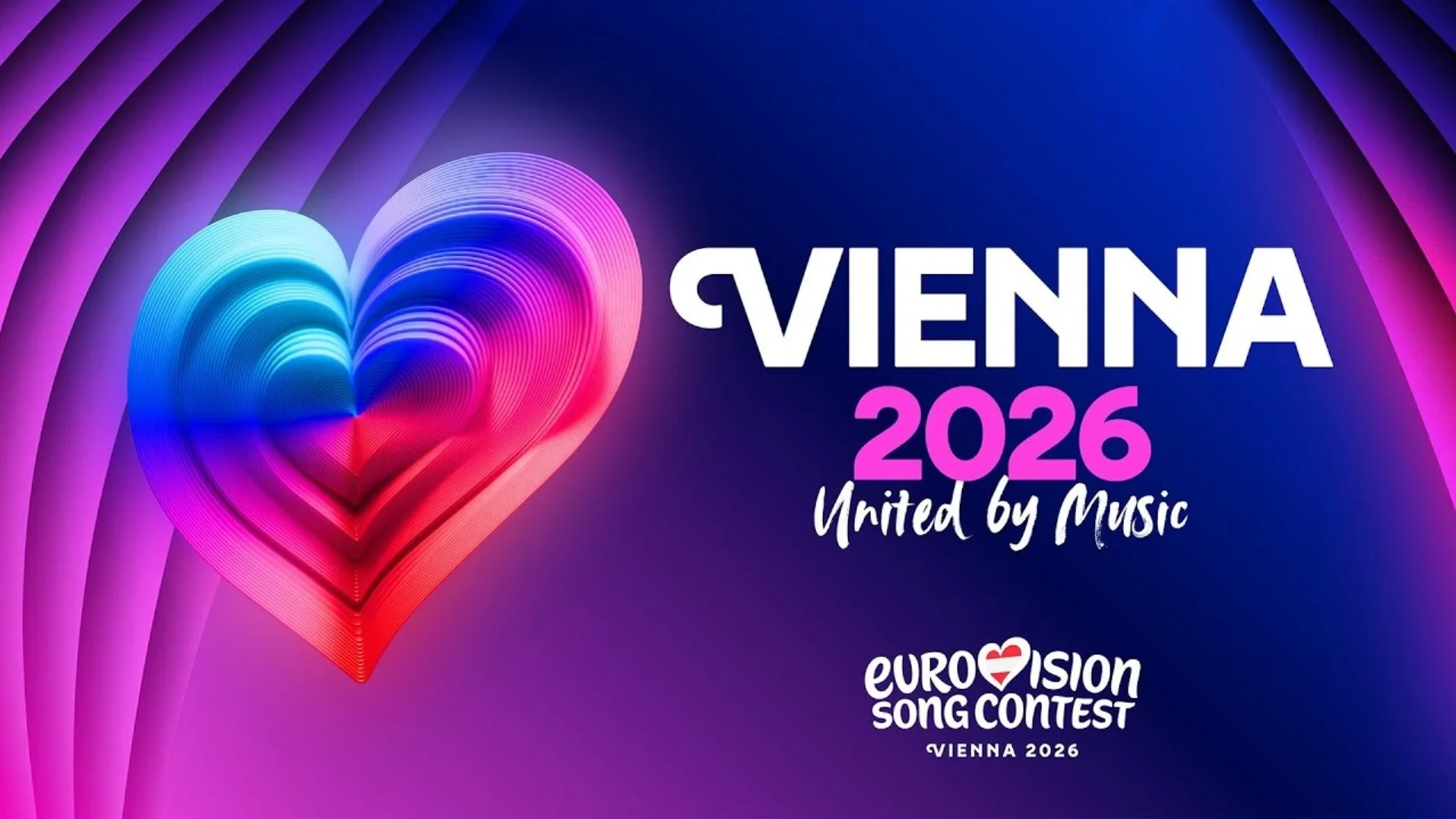Logótipo do festival Eurovisão 2026.