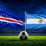 Cabo Verde-Argentina: hora, onde ver e o sonho dos 16 avos do Mundial