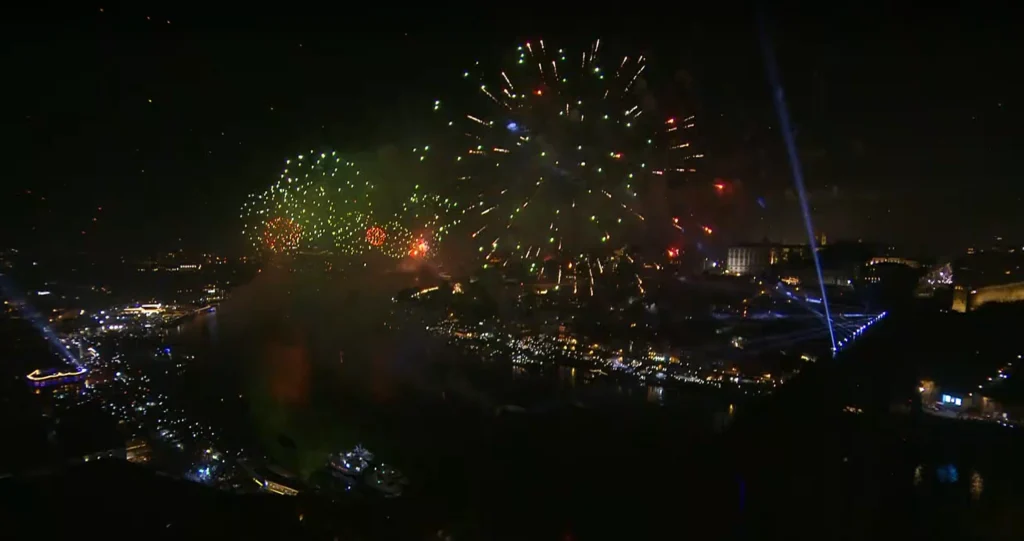 São João Porto 2026: como foi o fogo de artifício sobre o Douro